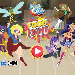 DC Super Hero Girls: Food Fight Game